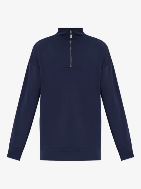 Hanro zip-up sweatshirt