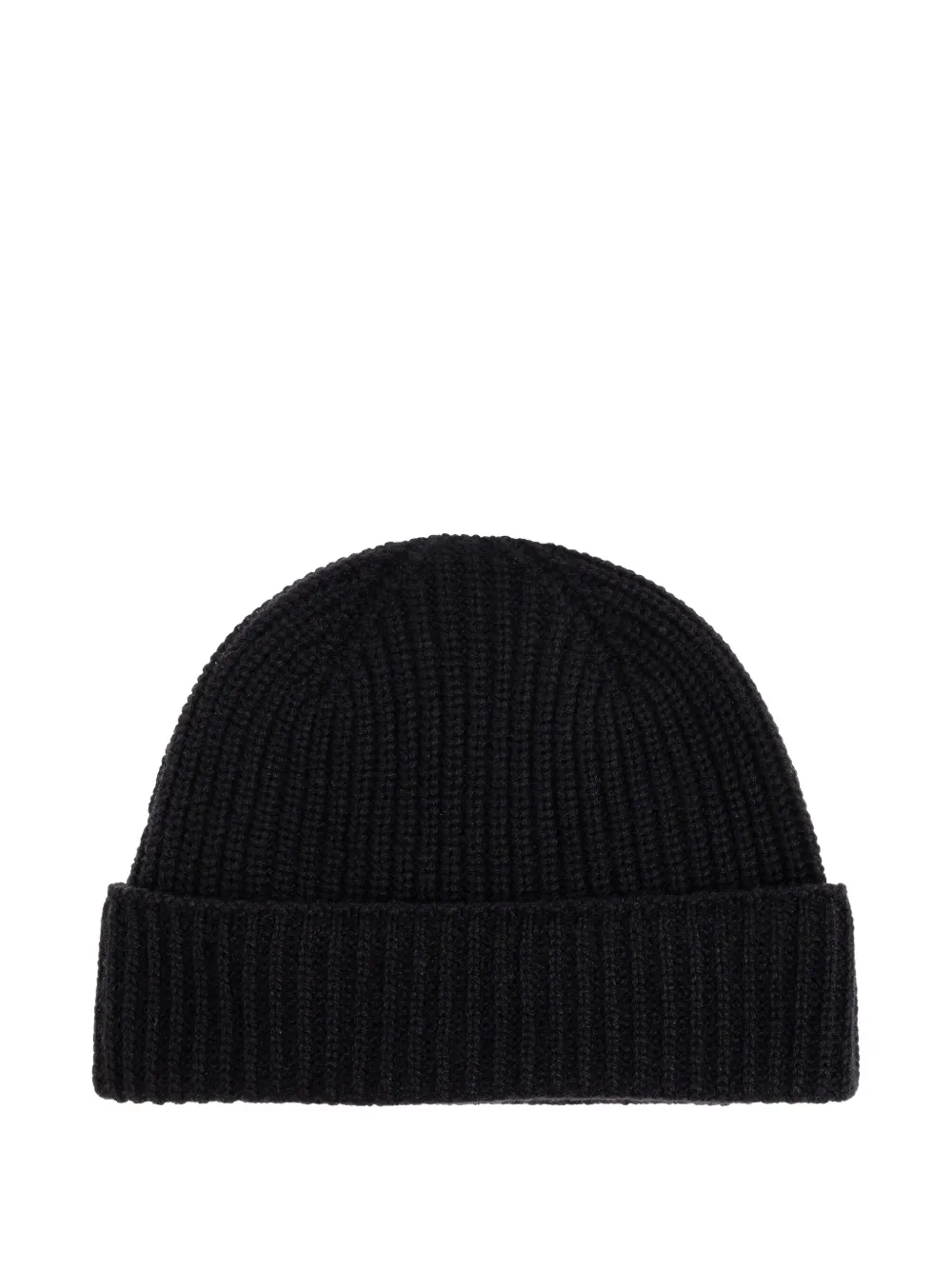 Eleventy ribbed cashmere beanie - Zwart