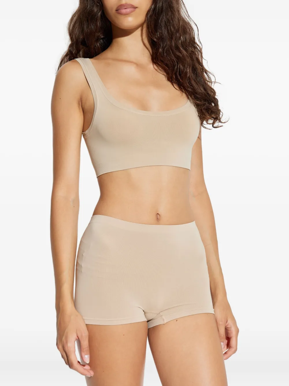 Hanro seamless scoop-neck crop top | Vests & Tank Tops | Image 2