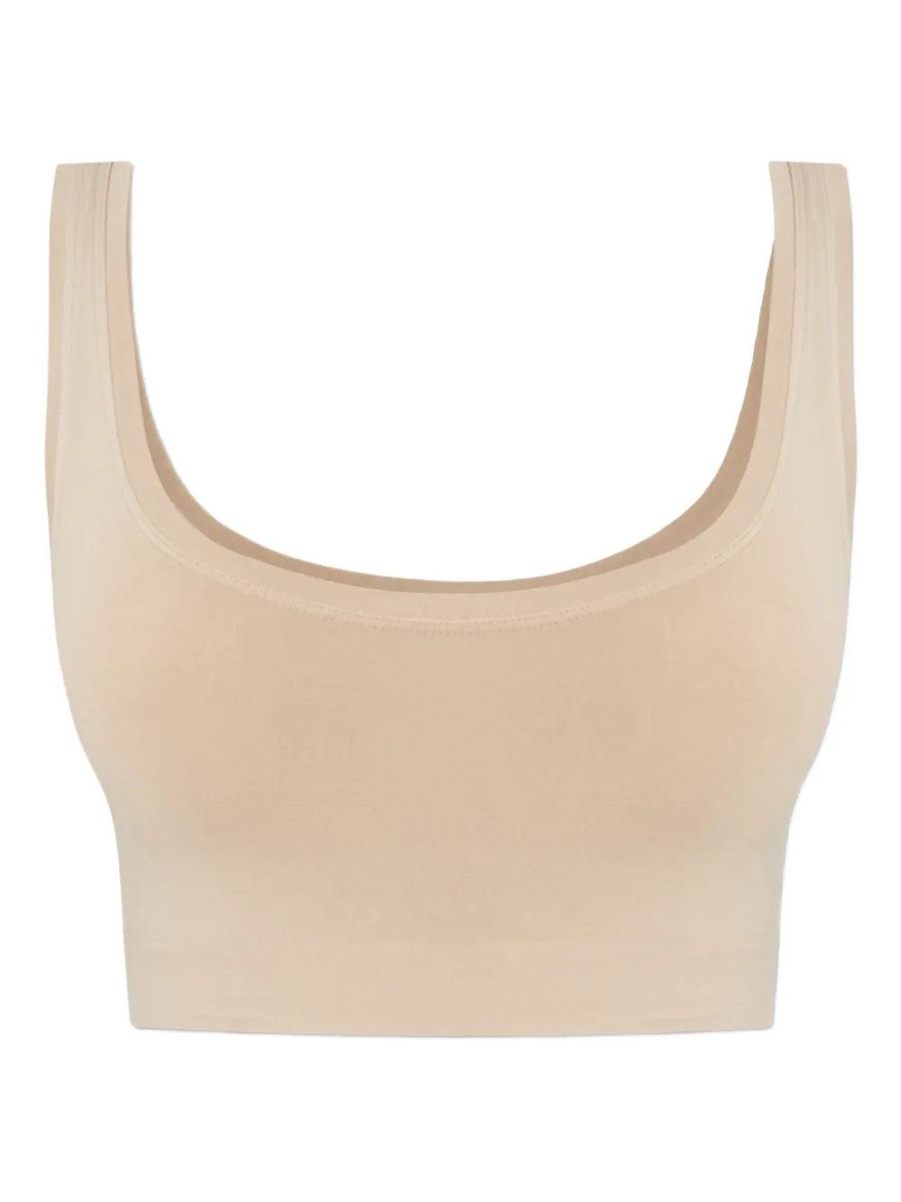 Hanro seamless scoop-neck crop top | Neutrals | Image 1