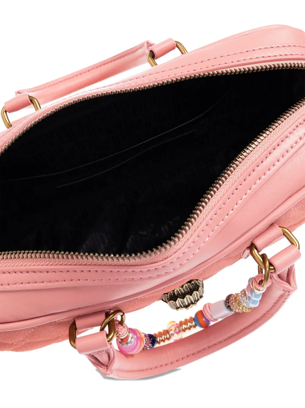 Kurt Geiger Kensington Quilted Handbag In Pink