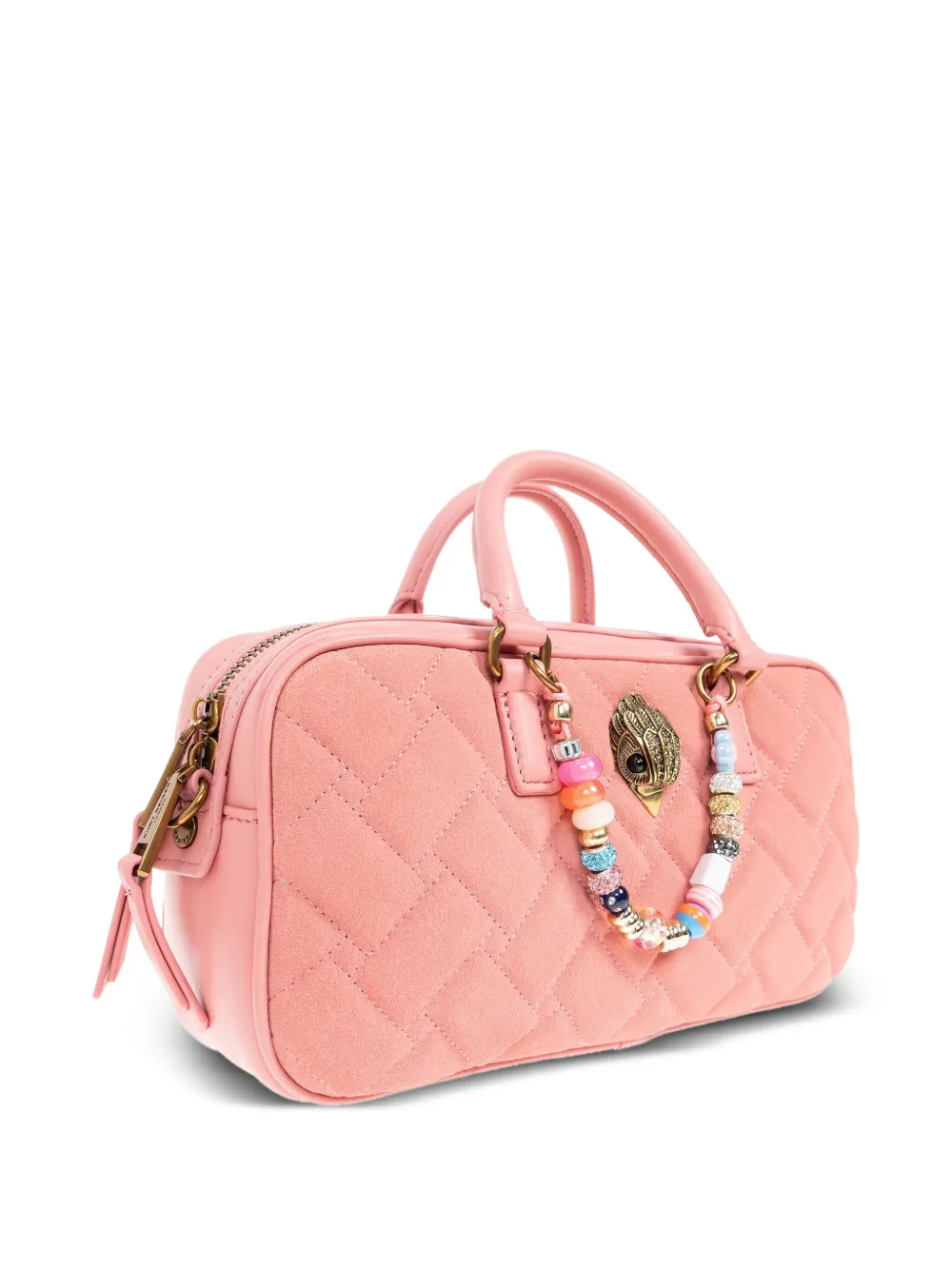 Kurt Geiger London Kensington gewatteerde handtas Roze