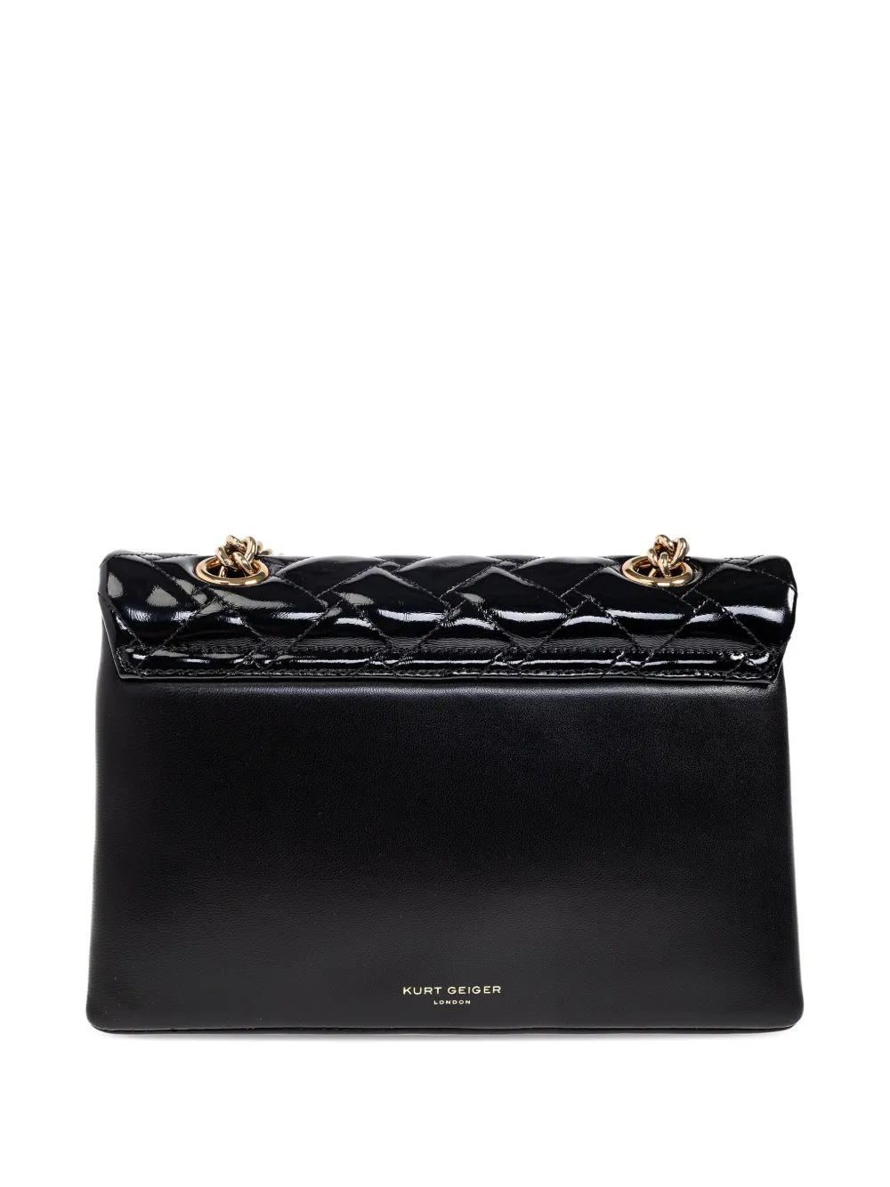 Kurt Geiger Small Kensington Fringe Shoulder Bag In Black