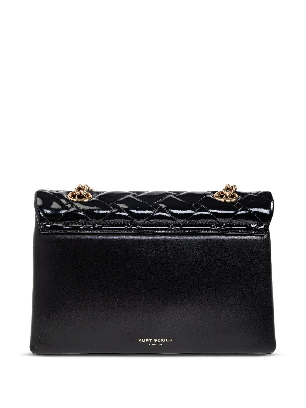 Kurt Geiger London Kleine Kensington schoudertas met franje Zwart