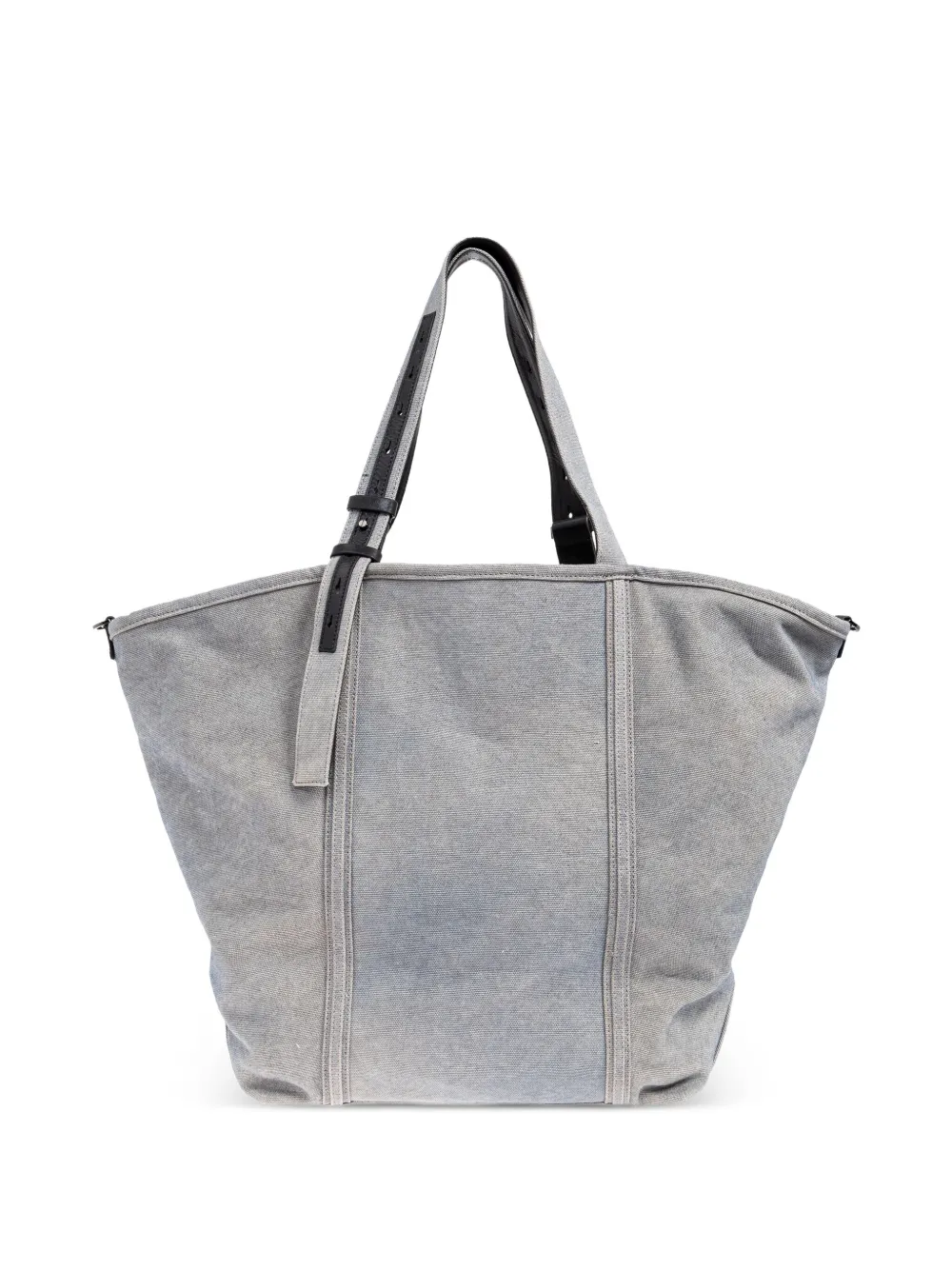 Golden Goose Shopper met logoprint Grijs