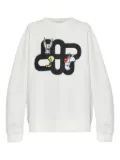 MUNTHE x Looney Tunes Linki Bugs Bunny Tweety Sylvestre sweatshirt - White