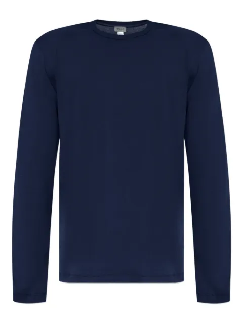 Hanro long-sleeve cotton T-shirt
