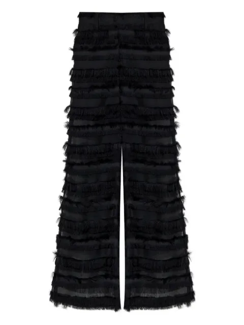 MUNTHE Laitha fringe layered trousers