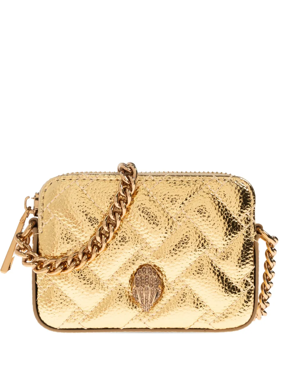 Kurt Geiger London quilted-leather wallet | Yellow | Image 1