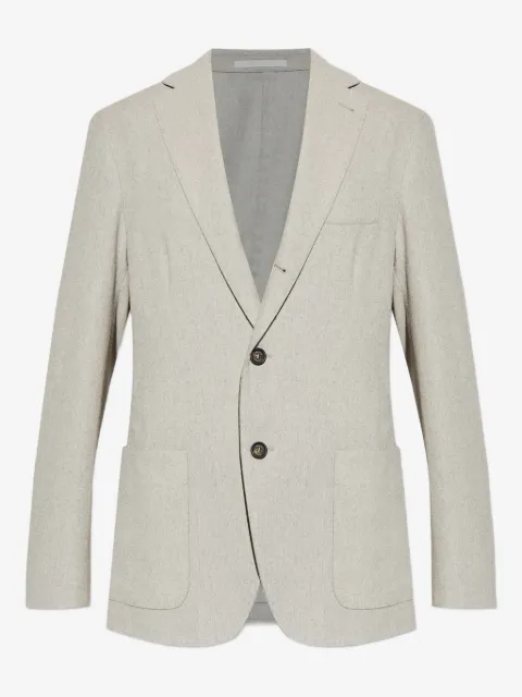 Eleventy two-button patch-pocket blazer