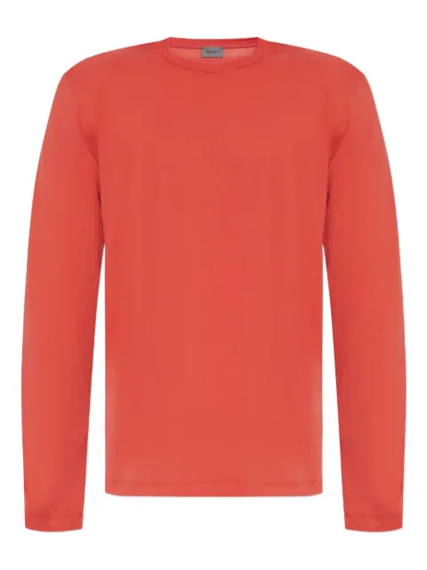 Hanro long-sleeved cotton T-shirt