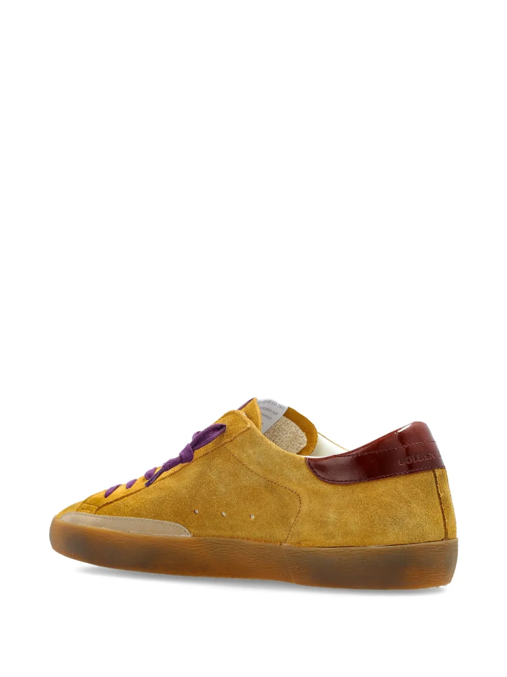 Golden Goose Super-Star suede sneakers Yellow