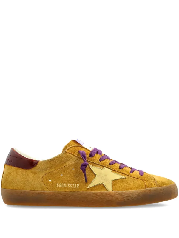 GOLDEN  スエードスニーカー 37 Golden Goose Super-Star スエードスニーカー | イエロー | FARFETCH JP
