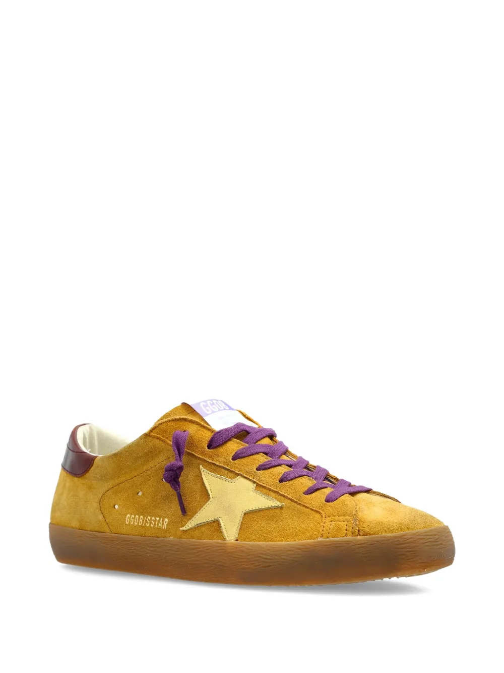 Golden Goose Super-Star suede sneakers Yellow