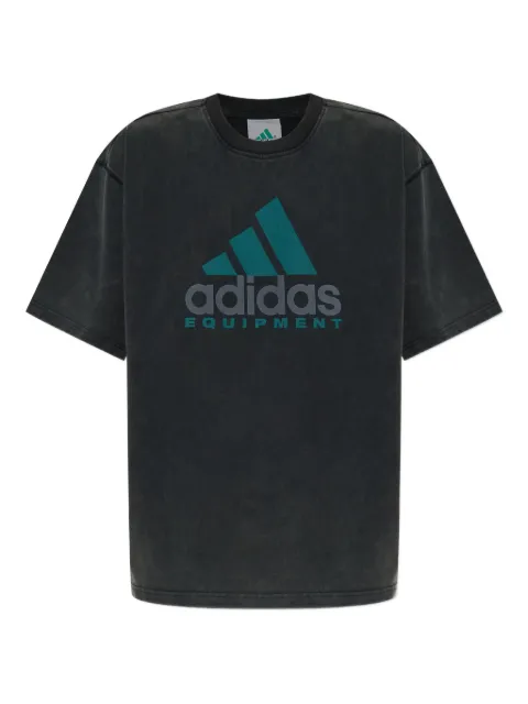 adidas Equipment logo-print cotton T-shirt
