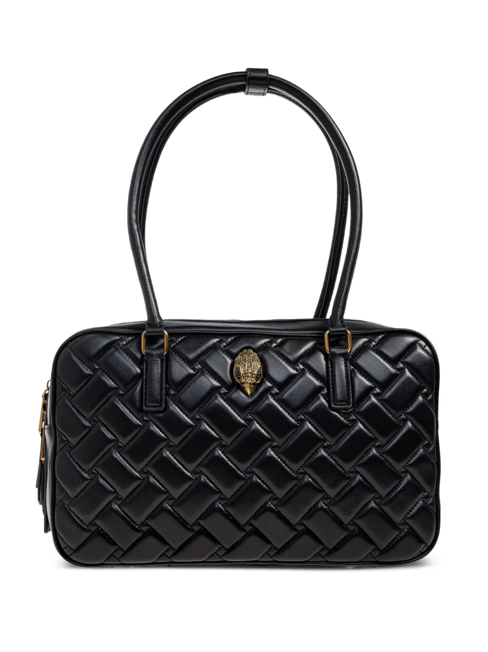 Kurt Geiger London small Kensington Drench quilted duffle bag | Black | Image 1