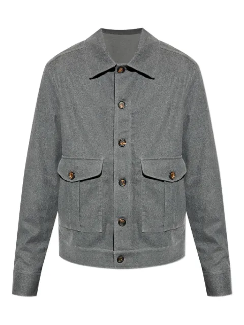 Eleventy veste boutonnée à poches à rabat