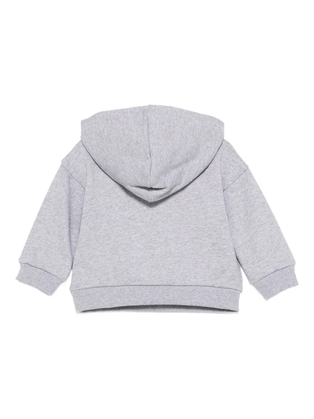 Moschino Kids teddy-print hoodie Grijs
