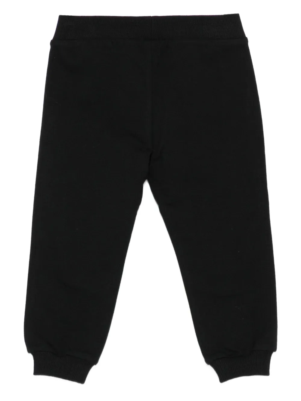 Moschino Kids Joggingbroek met logo Zwart