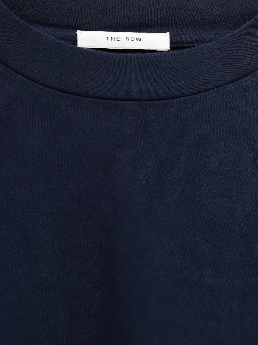 The Row Sato Cotton T-shirt In Blue