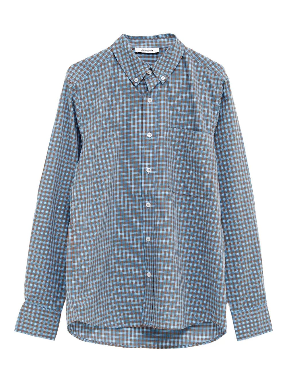 Jeremy checked long-sleeve shirt