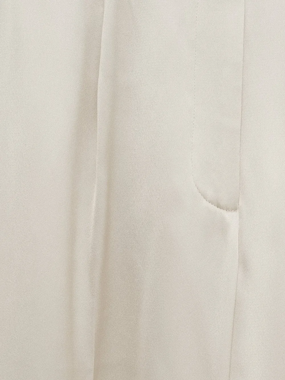 TOTEME Broek met ceintuur Beige