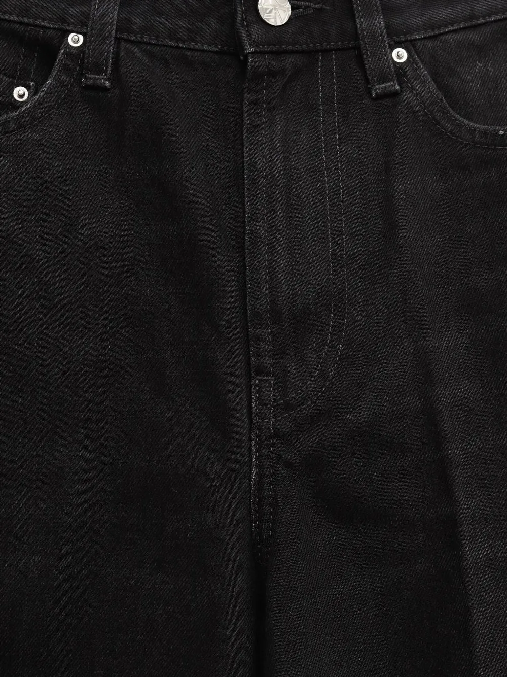 TOTEME Katoenen jeans Zwart