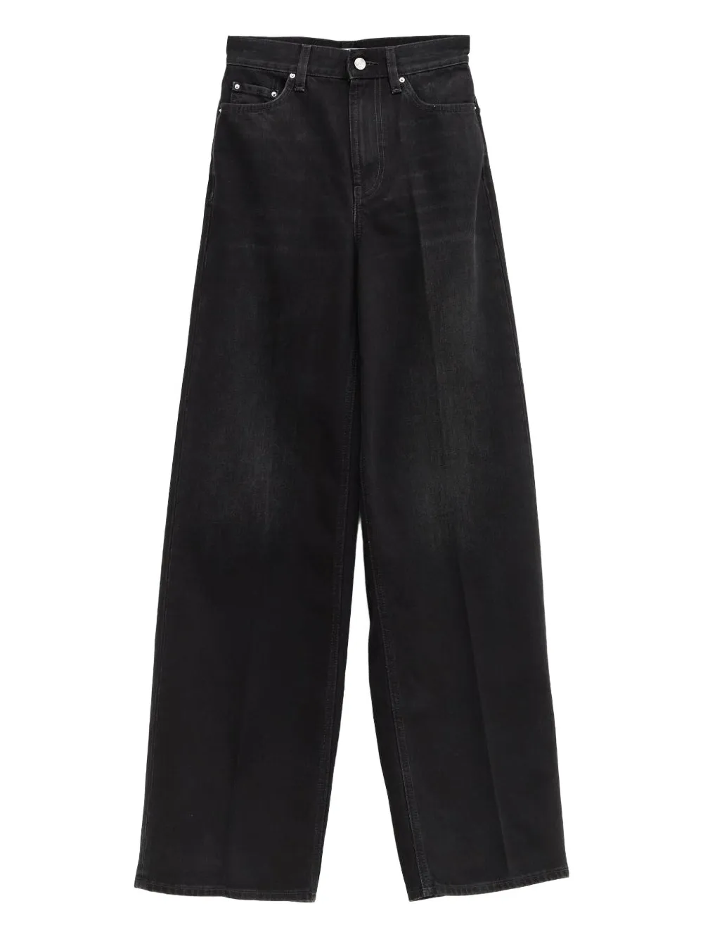 TOTEME cotton jeans | Black | Image 1