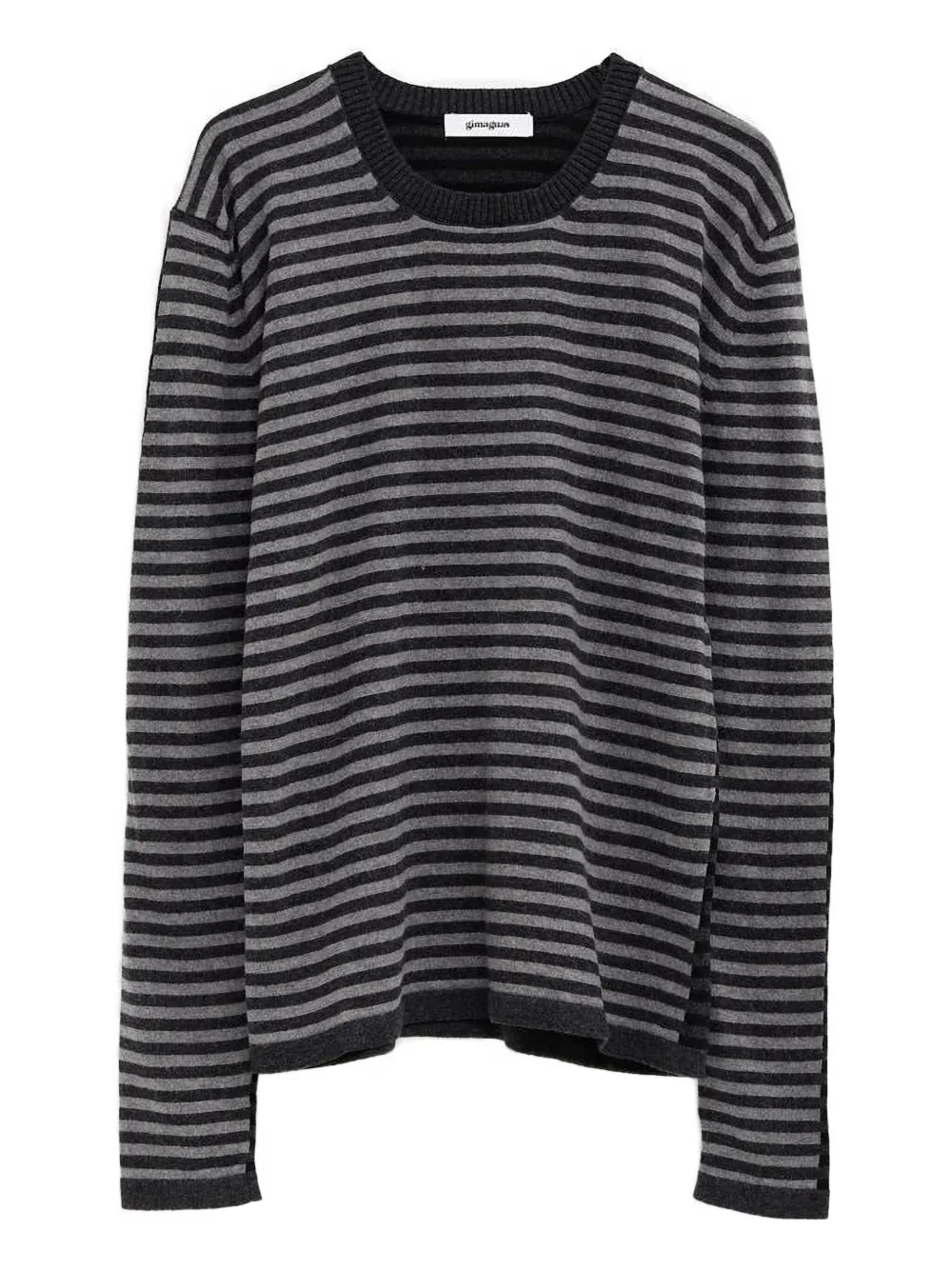 Gimaguas Diego Striped Top In Black