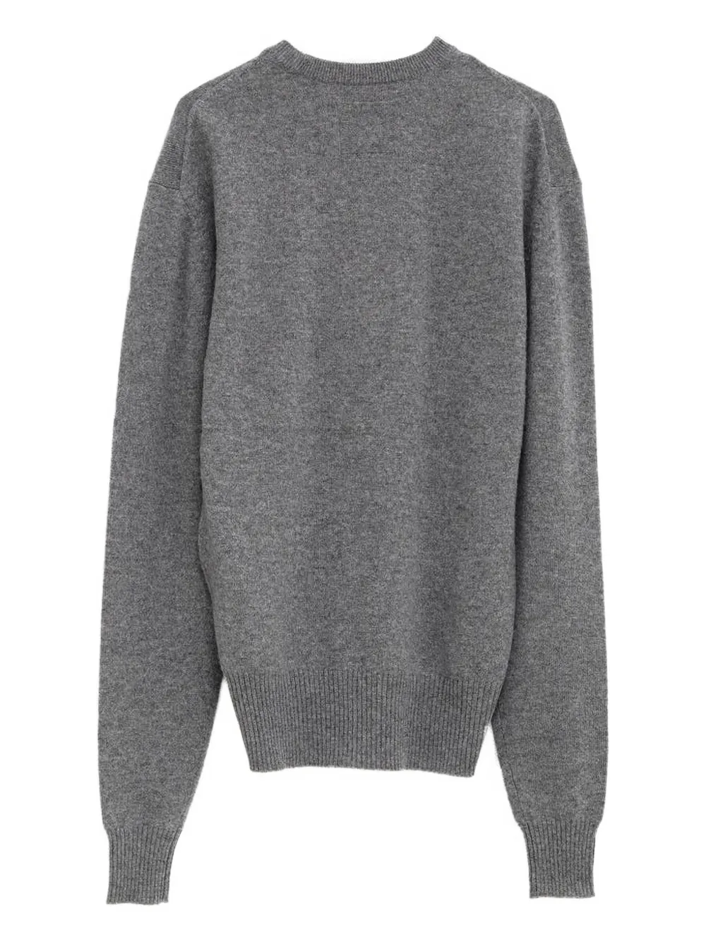 Totême Ribbed-cuff Cashmere Sweater In Gray