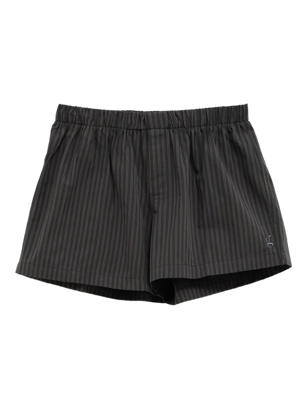 striped cotton boxer shorts