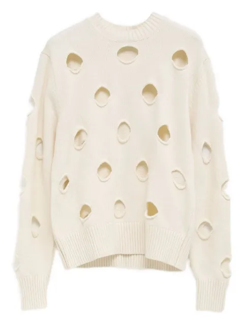 Gimaguas cut-out cotton sweater