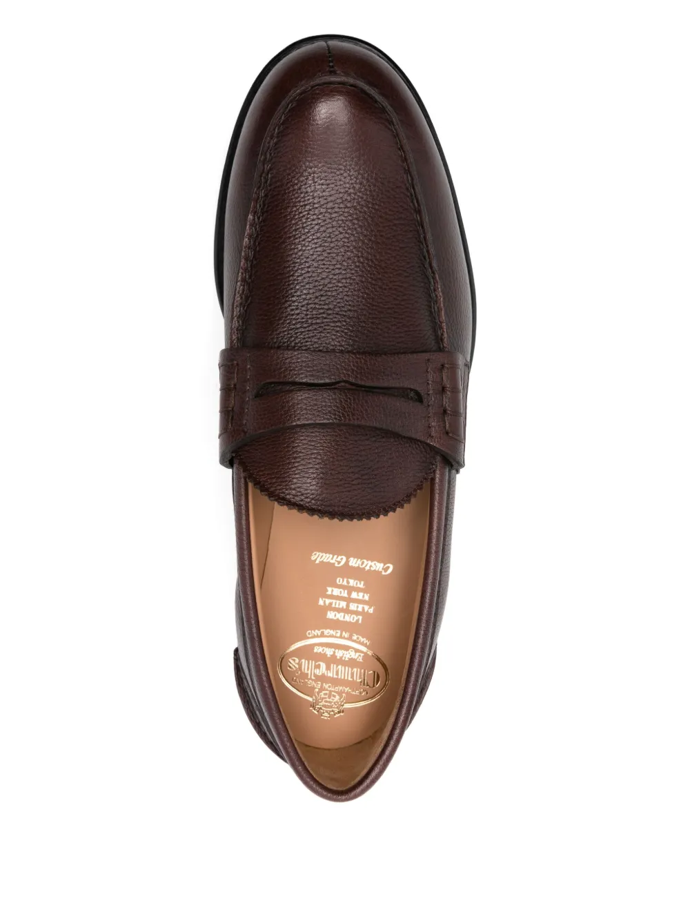 Church's Pembrey penny leather loafers Brown
