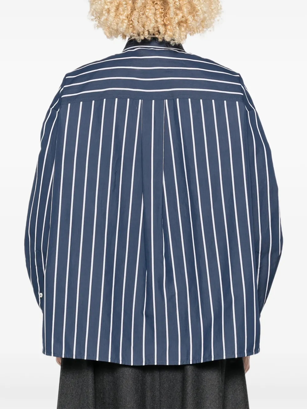 Brunello Cucinelli Gestreept blouse Blauw