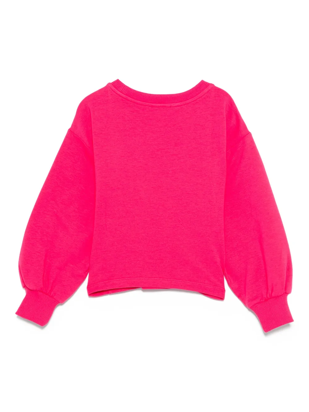 Moschino Kids Sweater met teddybeerprint Roze