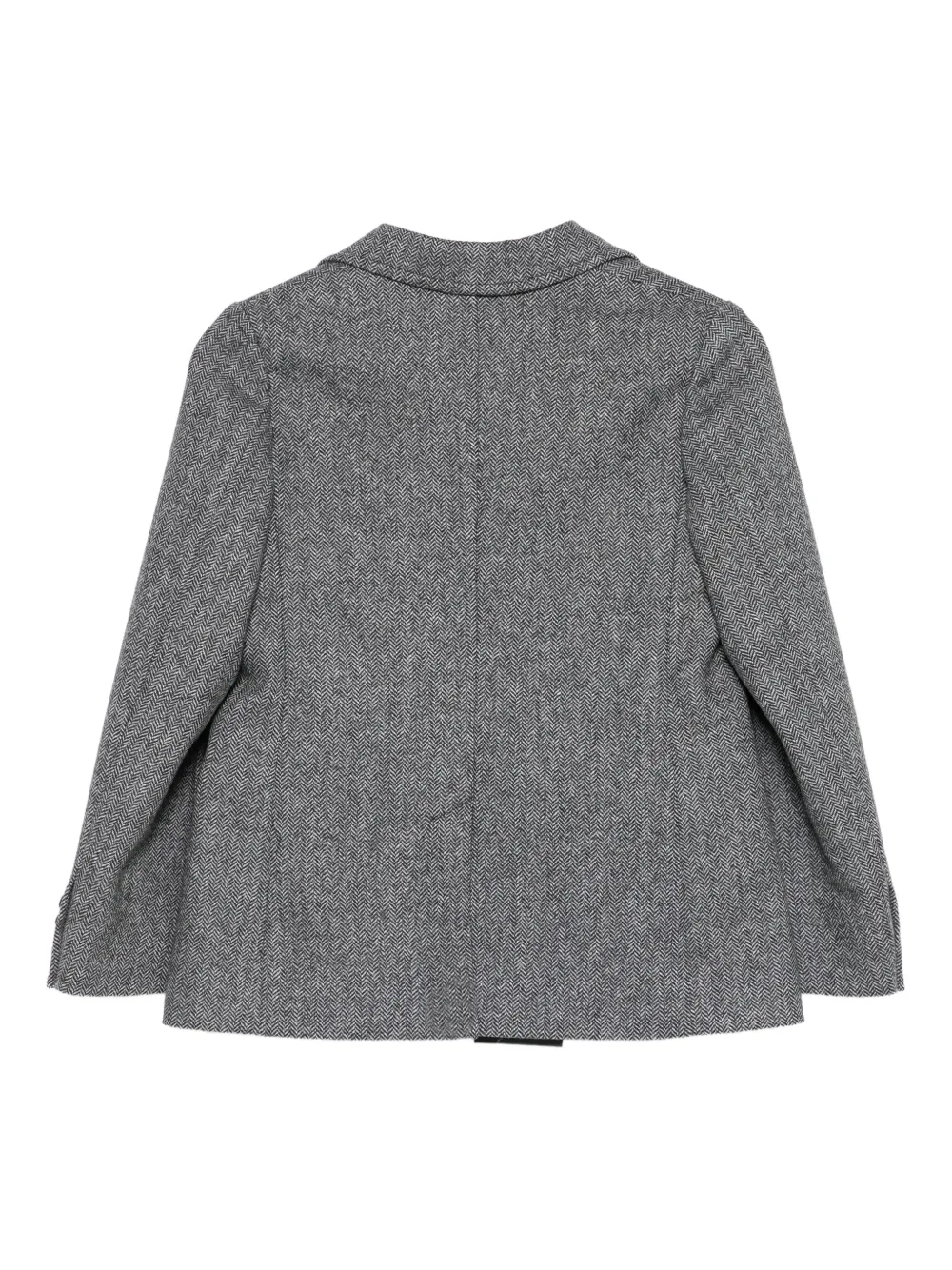 Dolce & Gabbana Kids herringbone blazer Grijs