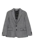 Dolce & Gabbana Kids herringbone blazer - Grey
