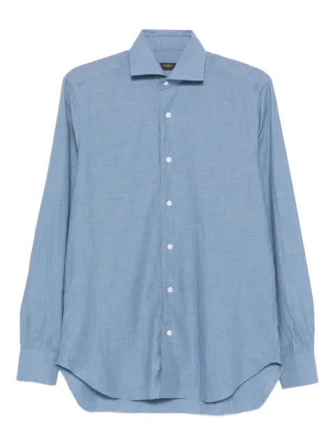 Barba long-sleeved cotton shirt