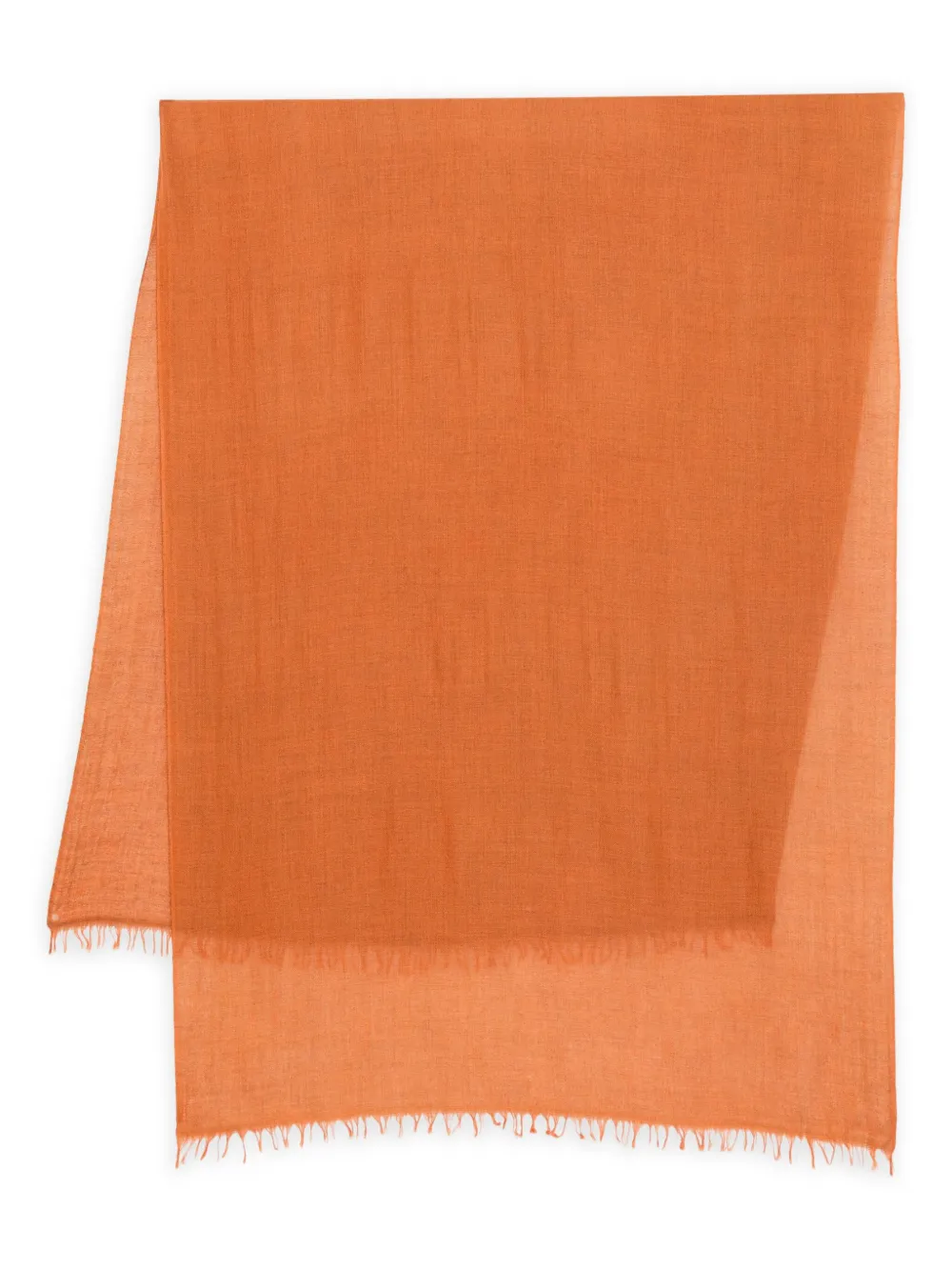 fringed cashmere scarf