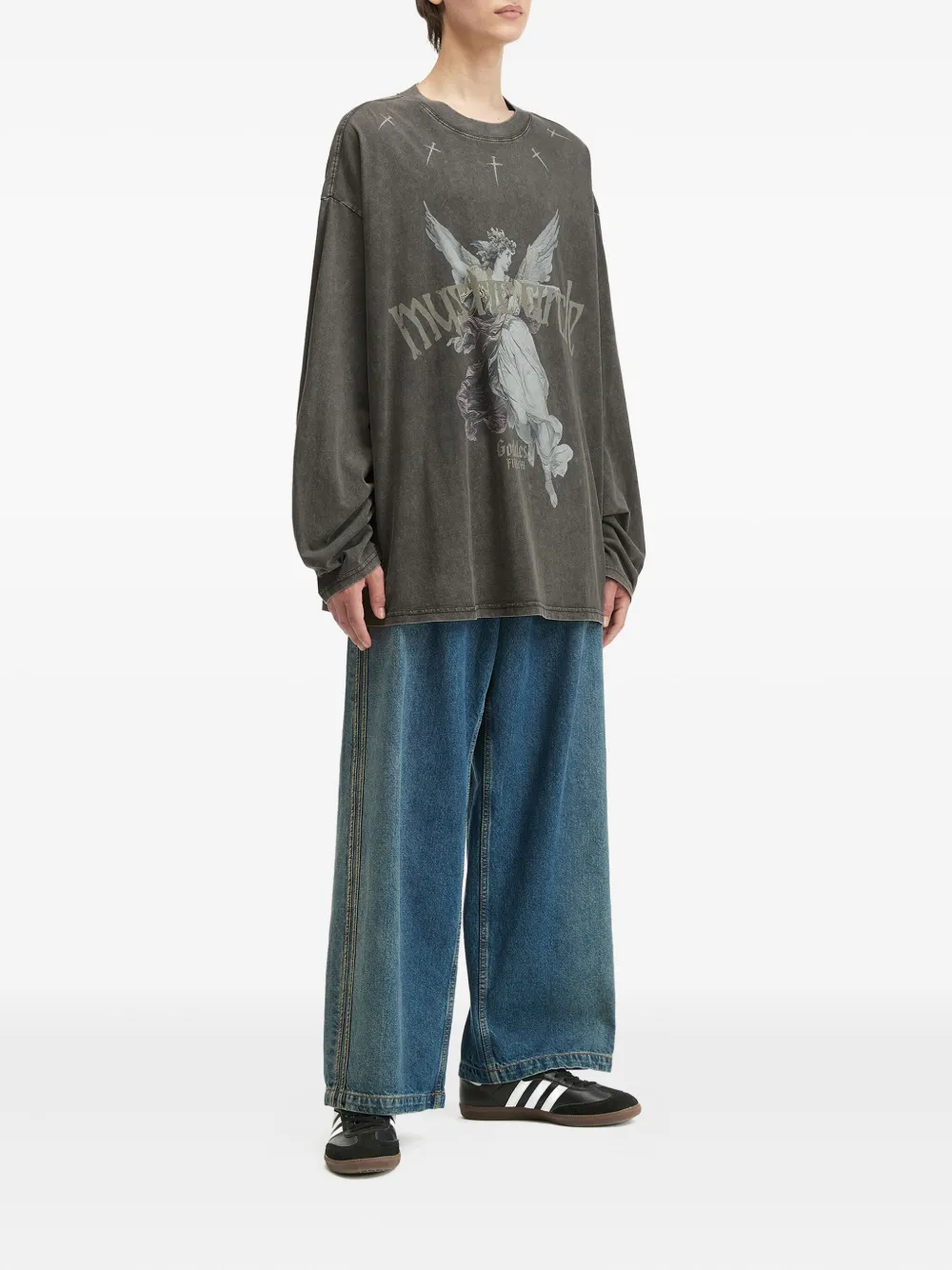 FIVE CM angel-print long-sleeve T-shirt | T-Shirts | Image 2