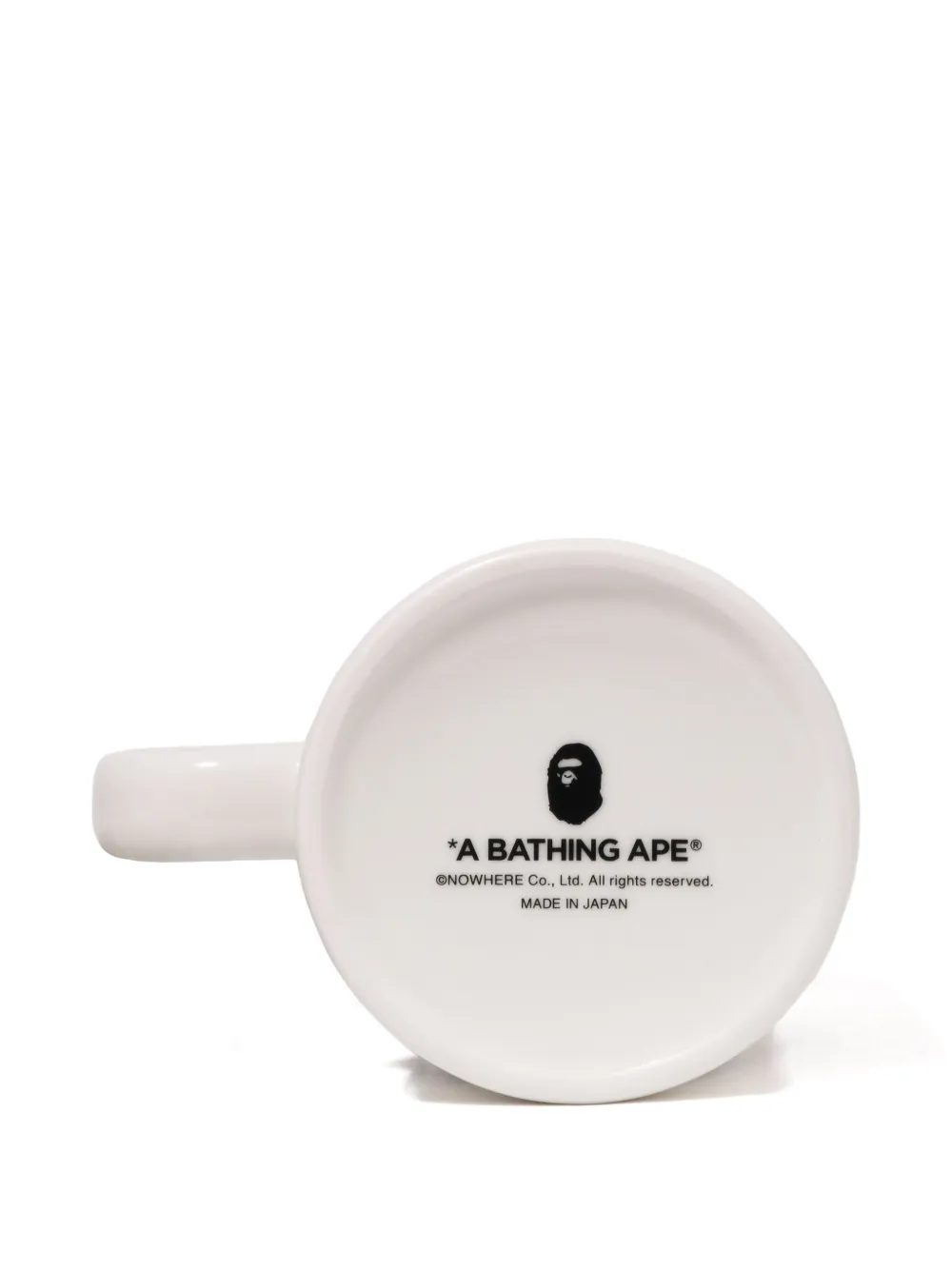 A Bathing Ape Logo-print Mug In White