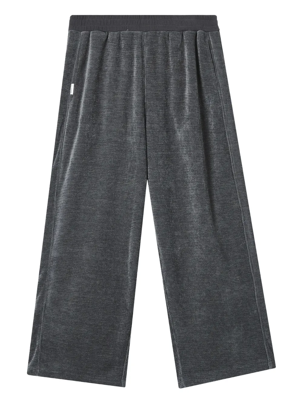 FIVE CM velour textured track pants | Grey | Image 1