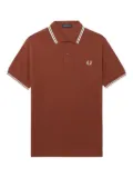Fred Perry tipped-collar polo shirt - Brown