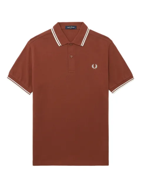 Fred Perry tipped-collar polo shirt