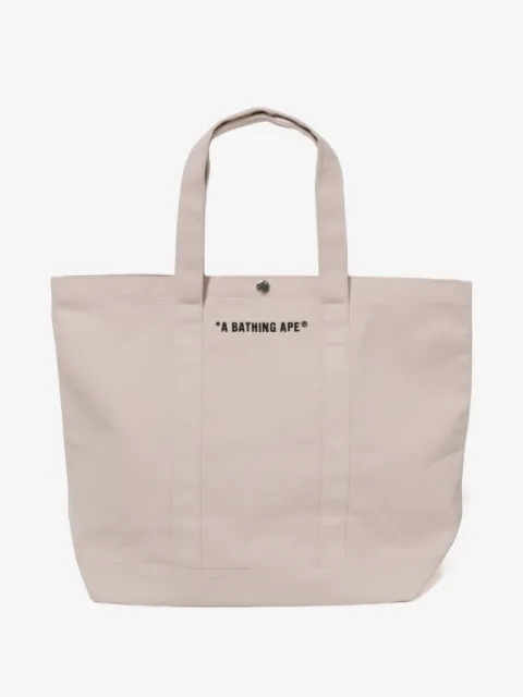 A BATHING APE® tote con logo gráfico