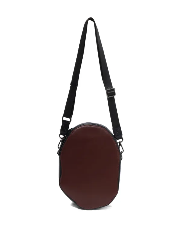 A BATHING APE® Logo Messenger Bag | Brown | FARFETCH