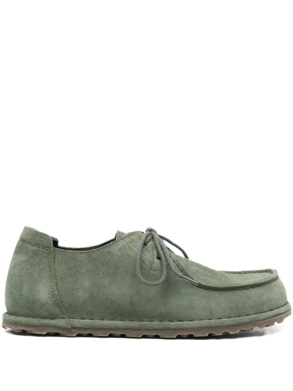 The Birkenstock Utti Lace Up Suede Loafers (Size 11 Brand New) Birkenstock Utti Lace Up Deep Blue Loafers | Shopbop main image 3