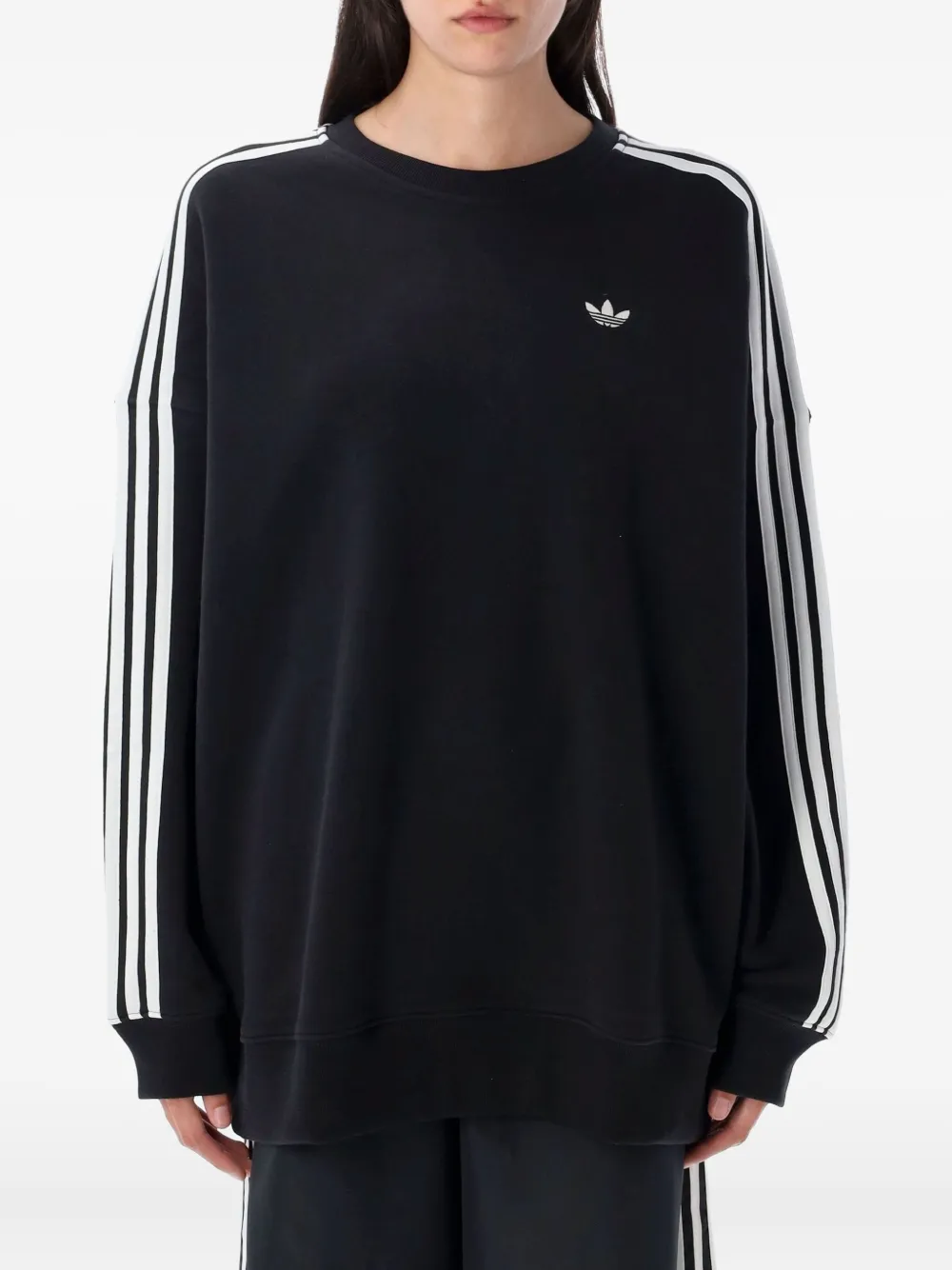three-stripes sweatshirt