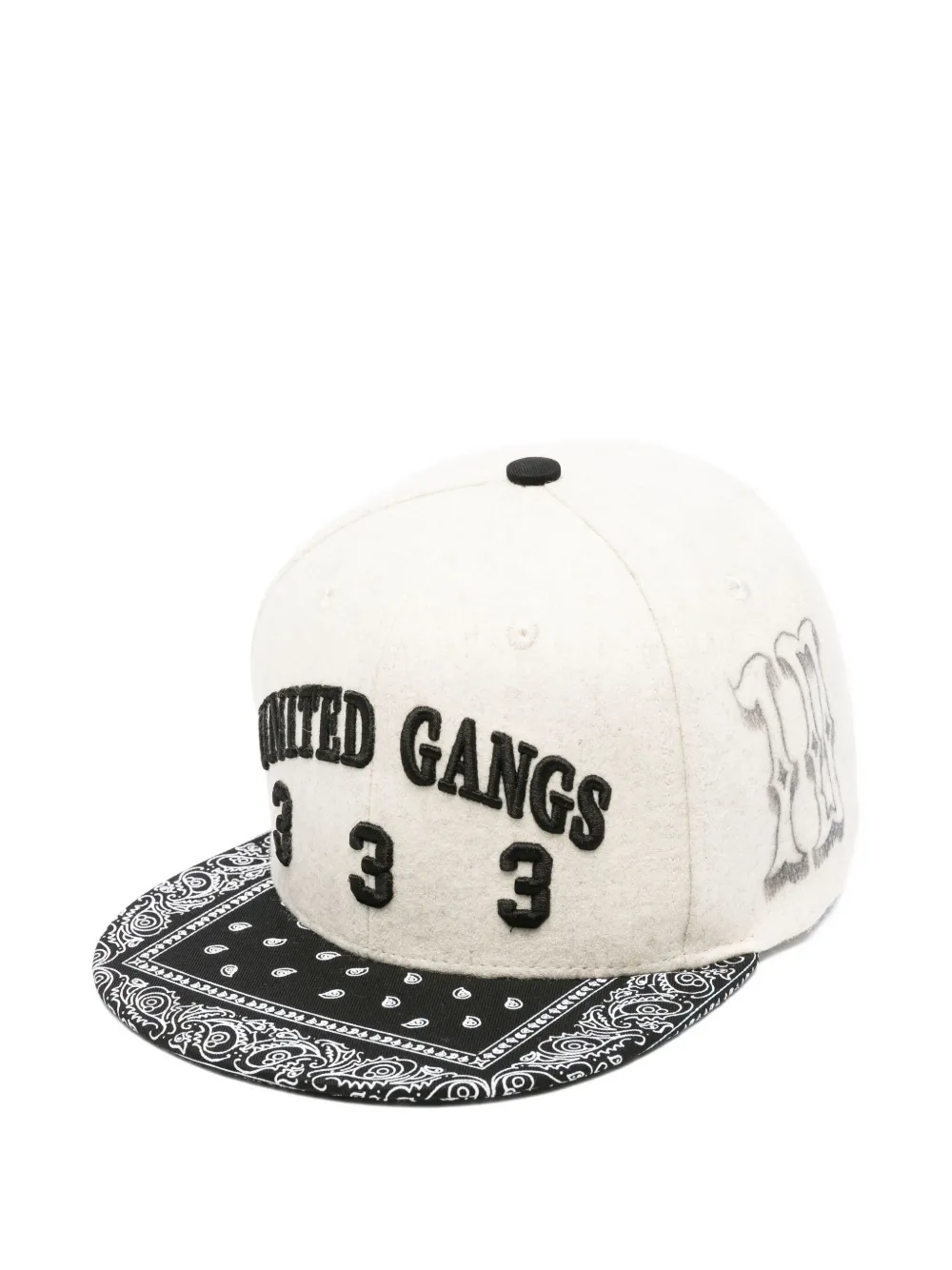 bandana-panel flat cap