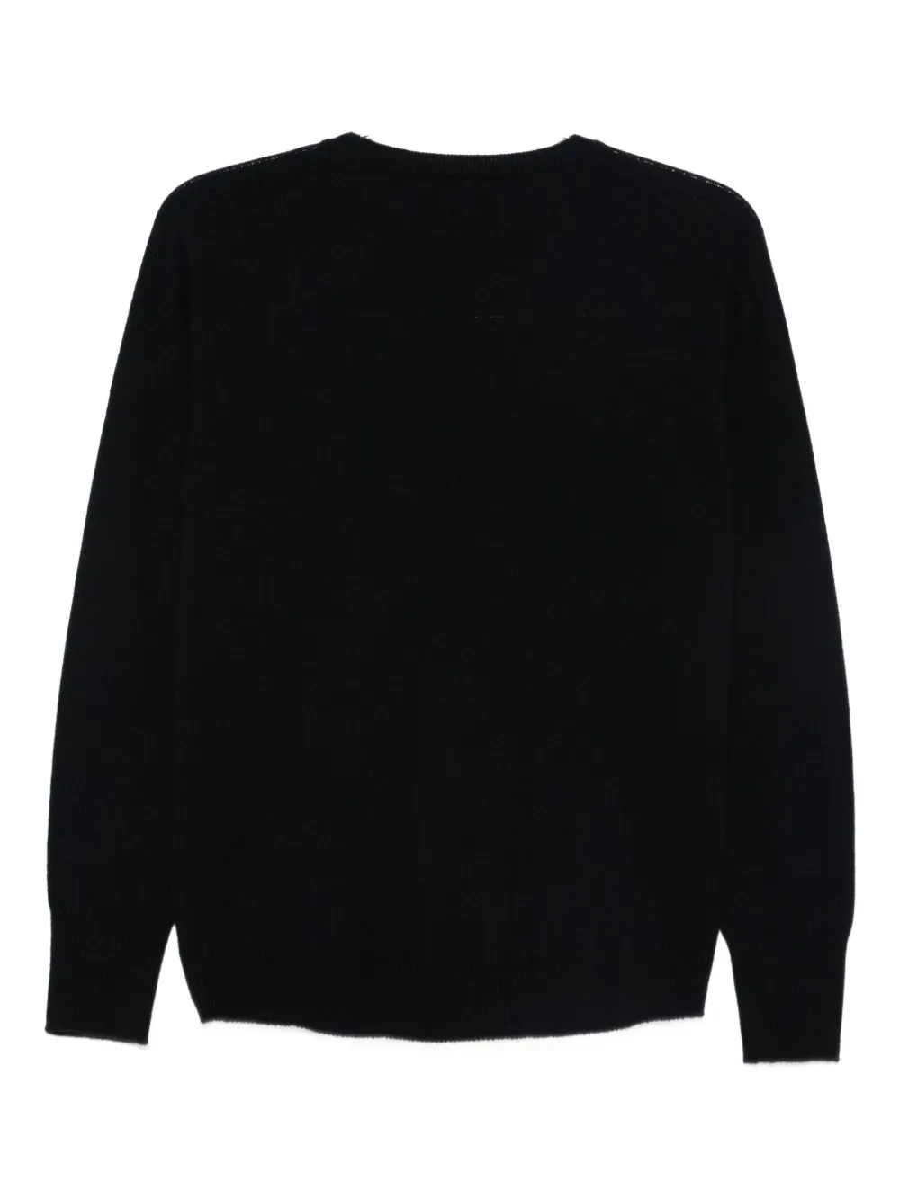 Vanisé Soft Cashmere Sweater With Relaxed Fit In Black